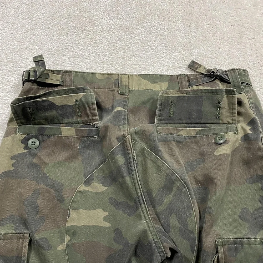 Winchester Camo Pants Mens 34x30 Green Cargo Adjustable Waist Hunting Workwear